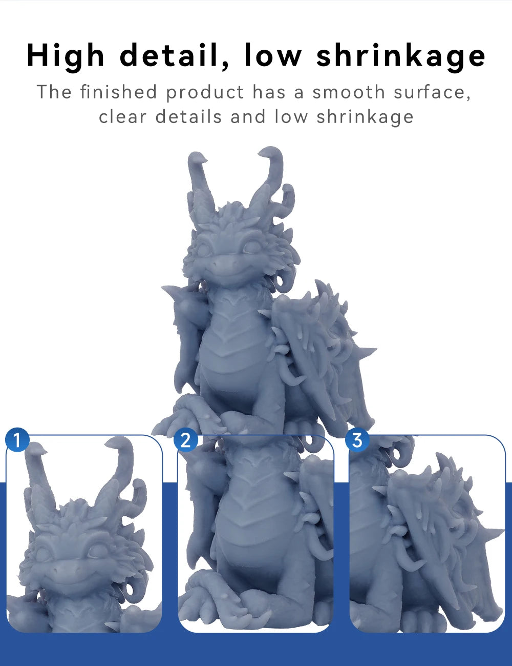 KEEPANG 5/10KG 405nm UV Standard Resin for 3D Printers Resin High Precision Water Washable LCD Printing Resin Material For Photo