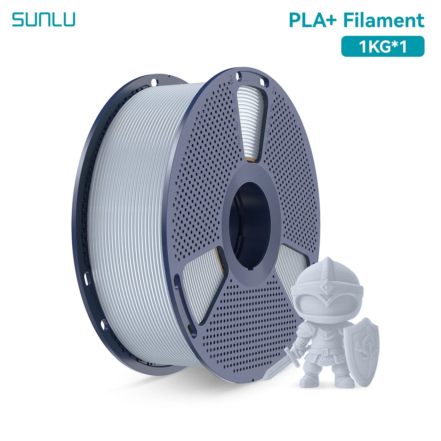 SUNLU PLA PLUS 1KG PLA+ 3D Printer Filament 1.75mm High transparency Tolerance+/-0.02mm Colorful Neatly Wound 300MM/S
