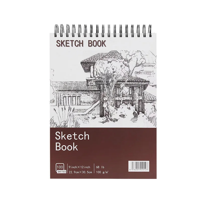 Sketchbook A4, A5, A6, thickened quick sketch book for art students, blank picture book, hand-painted pencil paper drawing