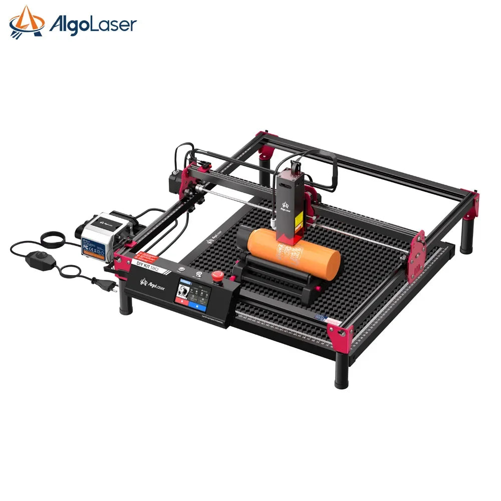 Laser Engraver with Air Pump10W Output Laser Engraving Cutting Tool for Metal Colorizing, Wood, Acrylic, Leather Emergency Stop