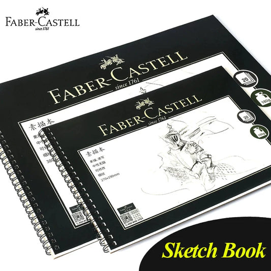 Faber-Castell 8K/16K 20 Sheets Professional Sketch Book Drawing Painting For Student Stationery School Art Supplies Paper