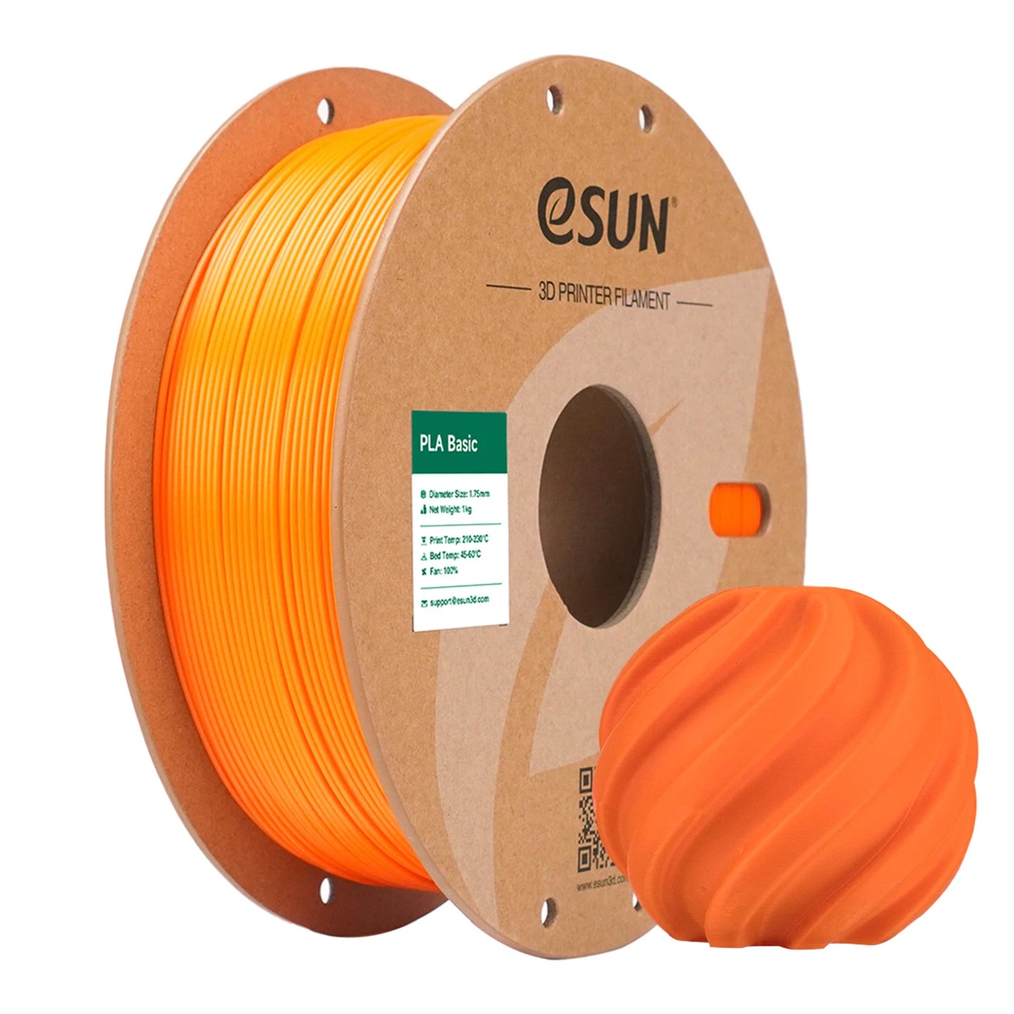 eSUN High Speed PLA 3D Filament 1KG 1.75MM Basic PLA 3D Printer Filament For Bambu Lab PLA-SS Filament Upgraded PLA Filament