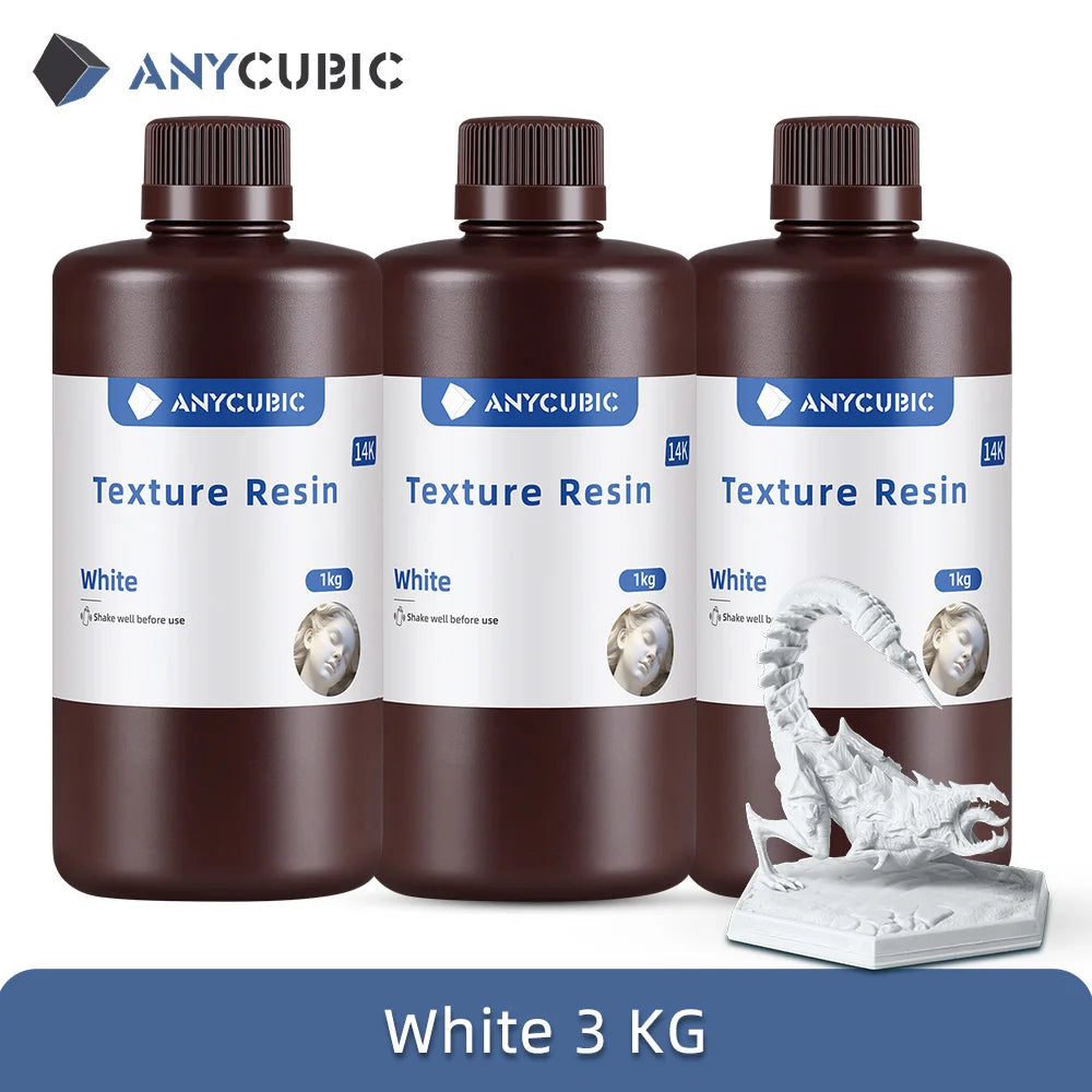 ANYCUBIC Texture Resin 14K high-precision 405nm UV Resin For Photon 3D Printer UV Photopolymer Resin
