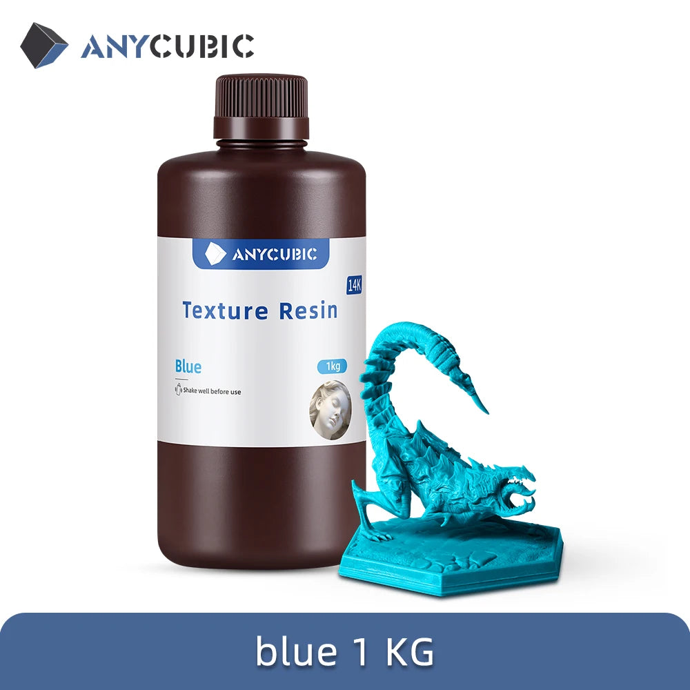ANYCUBIC Texture Resin 14K high-precision 405nm UV Resin For Photon 3D Printer UV Photopolymer Resin
