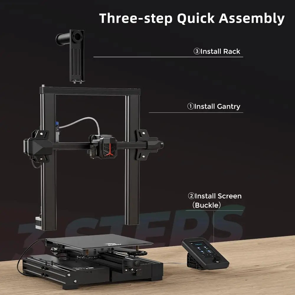 Official Creality Ender 3 V2 Neo 3D Printer with CR Touch Auto Leveling Spring Steel Platform Full-Metal Extruder