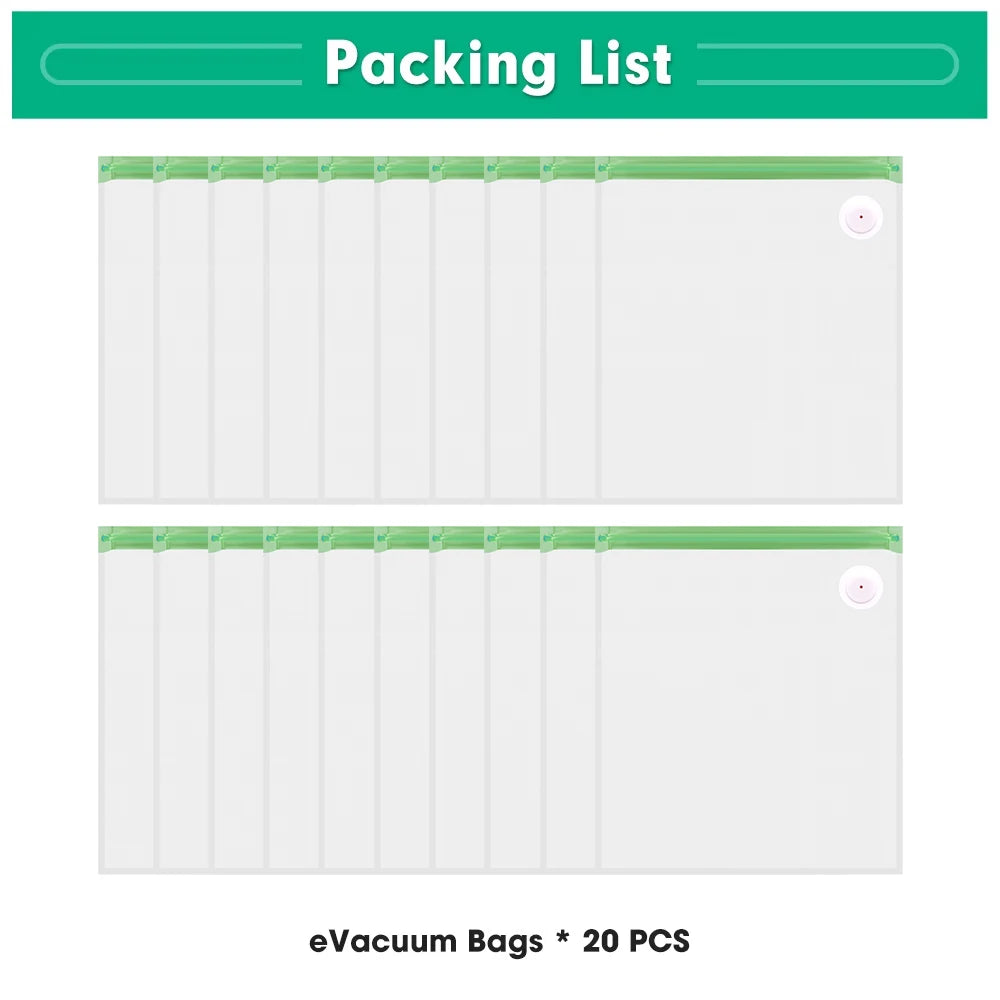 eSUN Storage Bag Kit 3D Printing Silk PLA PETG TPU Filament Sealed Vacuum Keep Dry Avoid Moisture for 3D Printer Spools