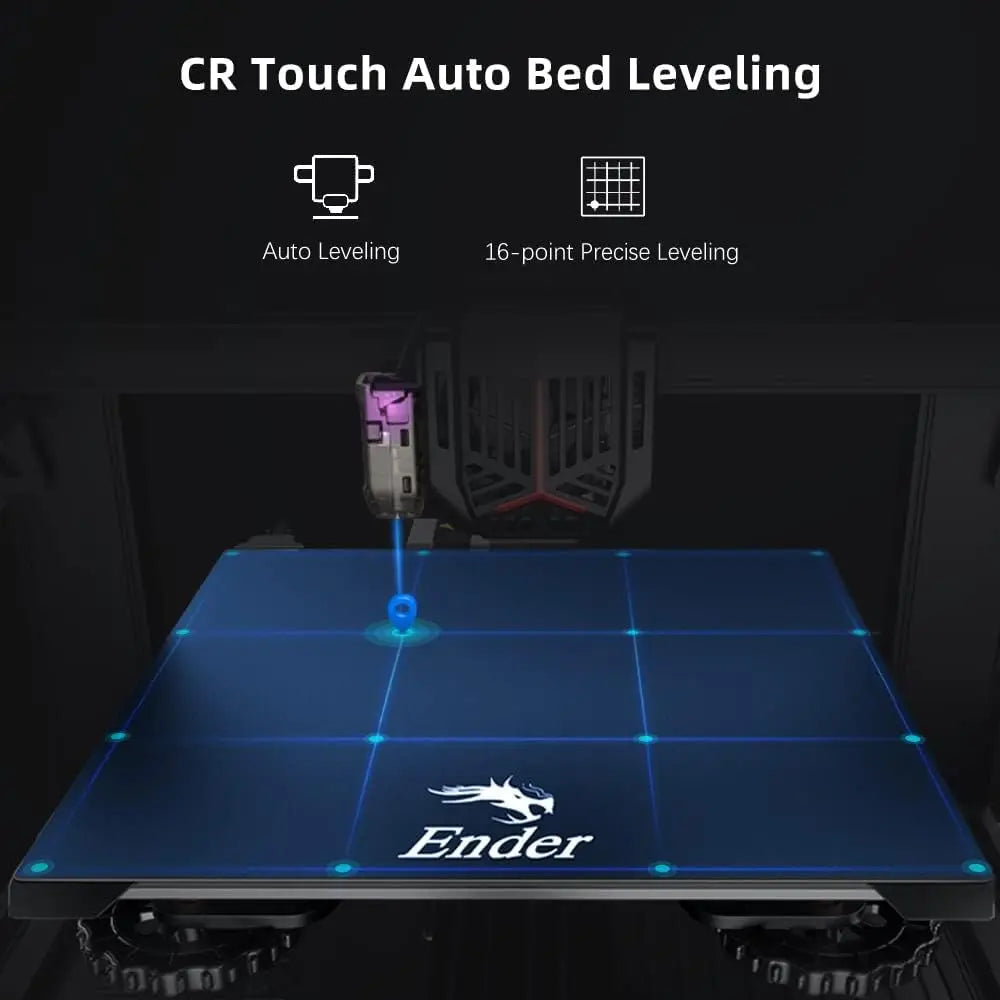 Official Creality Ender 3 V2 Neo 3D Printer with CR Touch Auto Leveling Spring Steel Platform Full-Metal Extruder