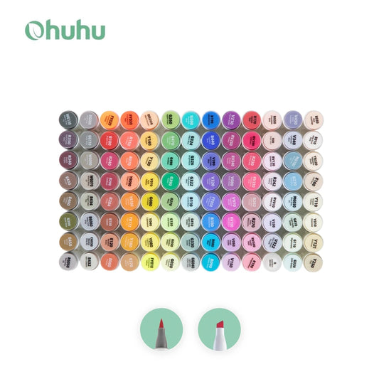 Ohuhu Honolulu 104 Colors Marker Pen Set