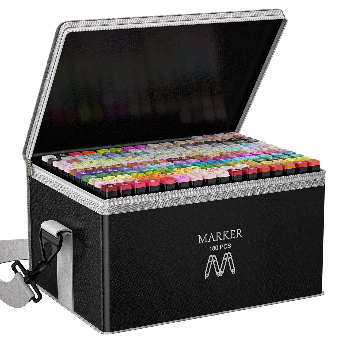 Alcohol Markers Set, 48 Colors Dual Tip Art Markers for  Adult Coloring Book, Sketching Drawing Markers, Coloring Marker With