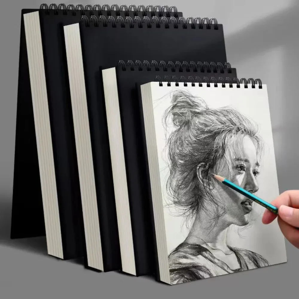 30 Sheets 8K 16K Coil Sketchbook A4 A5 A6 Eco-Friendly Thick Drawing Paper Acid Free Spiral Bound Artist Sketch Pad Sketch