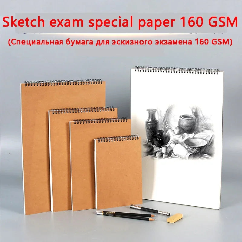 A4 A5 A6 K16 160oGSM Professional sketchbooks