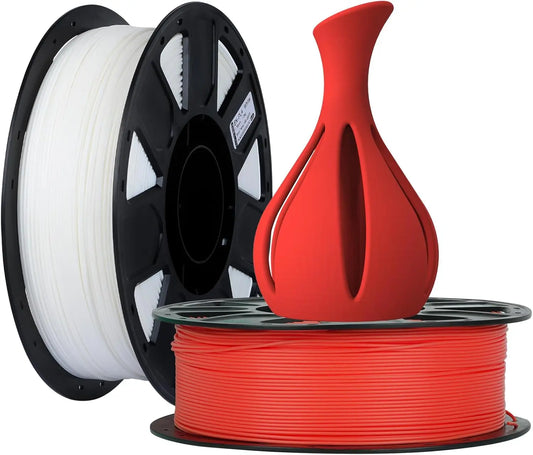 3D Printer Filament, PLA Filament 1.75mm Bundle 2kg for 3D Printing, Ender PLA Filament No-Tangling, Strong Bonding
