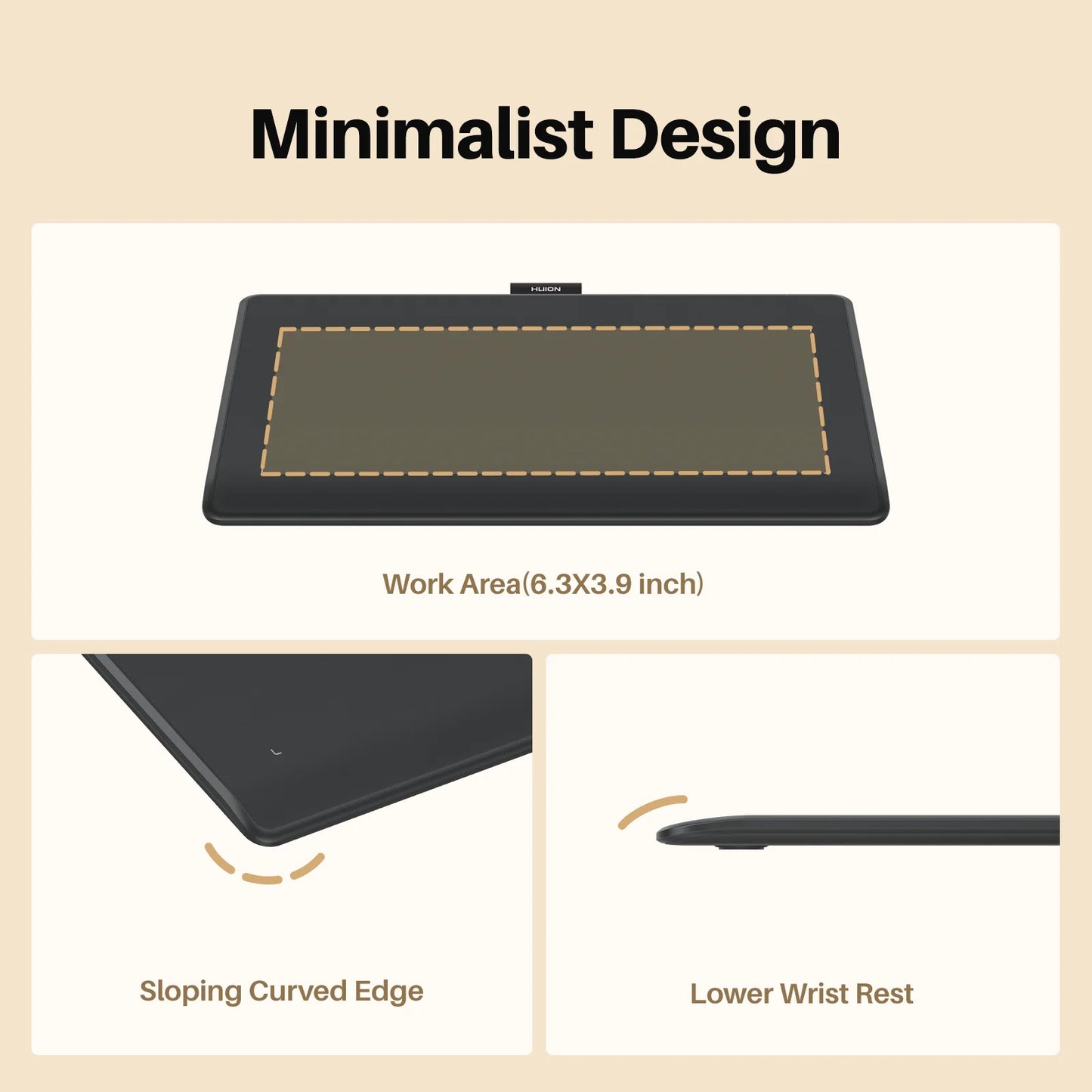 Bluetooth Wireless Graphics Tablet Huion Inspiroy Frego M L610 Digital Tablet 10 x 6.25 Inch with Slim Pen PW550S