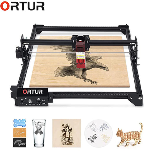 Laser Engraving Machine Ultra-thin Focus Wood Acrylic Laser Cutter High Precision Large Carving Area DIY Desktop Laser Engraver