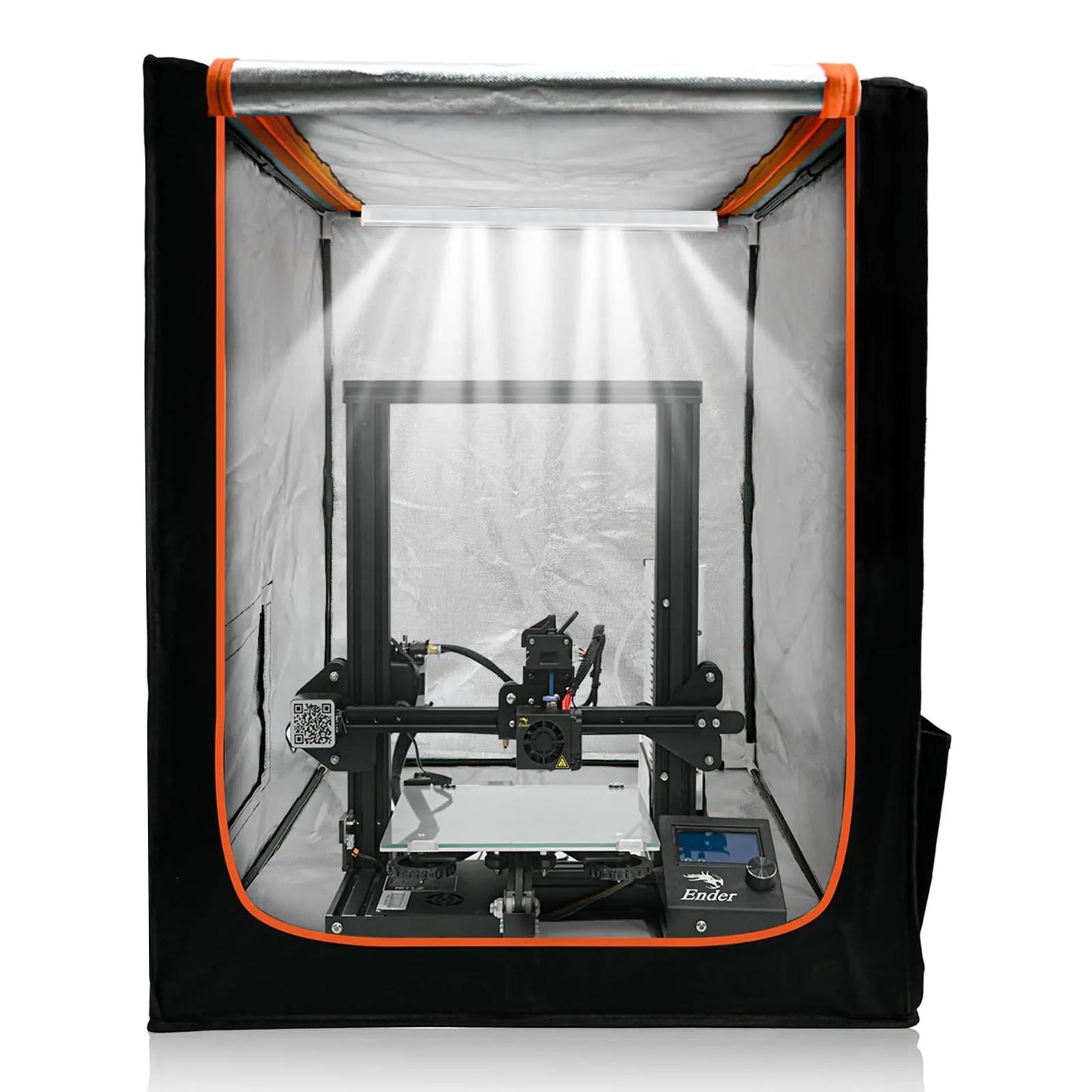 CREALITY Yoopai 3D Printer Enclosure with LED Lighting Fireproof Dustproof Constant Temperature 35.4×27.5×29.5" large size Ender