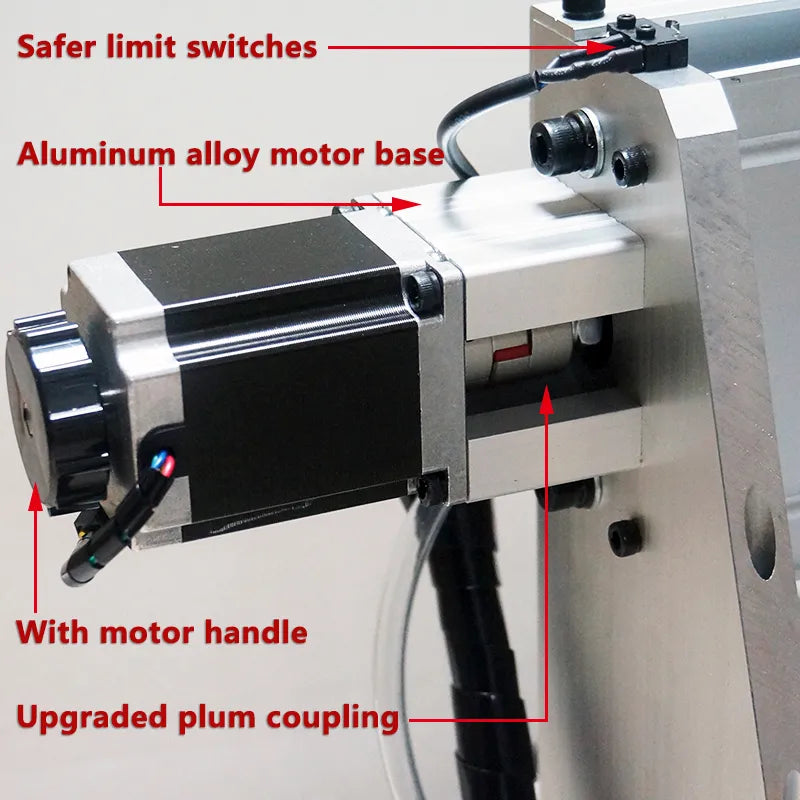 4 Axis CNC Router 6040 3040 8060 USB Port Milling Engraving Machine with Limit Switch for DIY Wood PCB PVC Acrylic Metal Carving