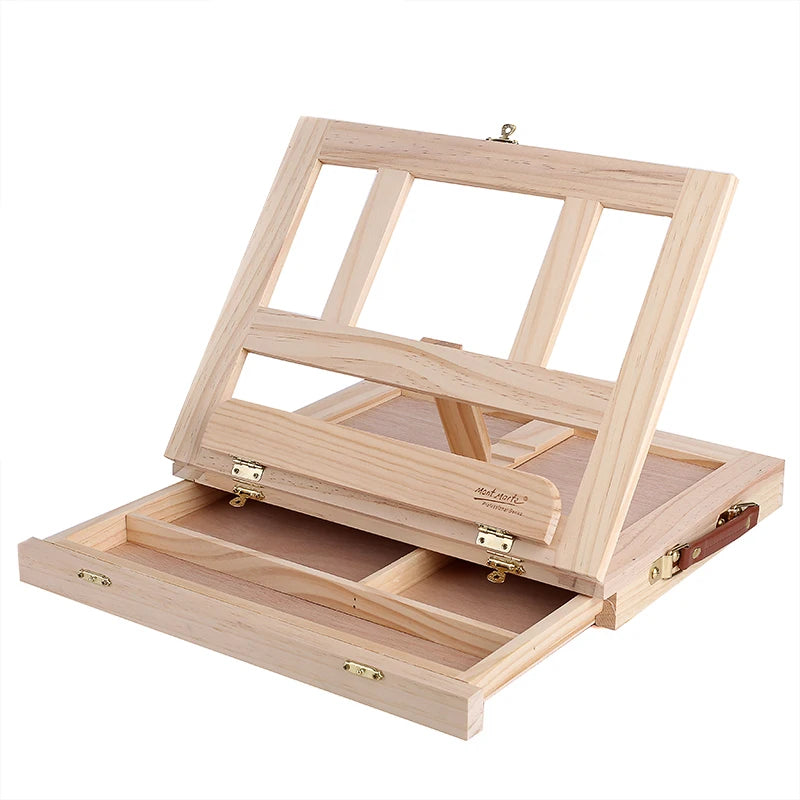 Portable Creative Wooden Easel Painting Easel for Artist