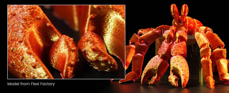 JAYO Silk PLA+ Rainbow 3D Filament 1.75mm SILK PLA plus Dual & Triple Color 3D Printer Filament Neatly Wound 1.1kg 2Rolls/set