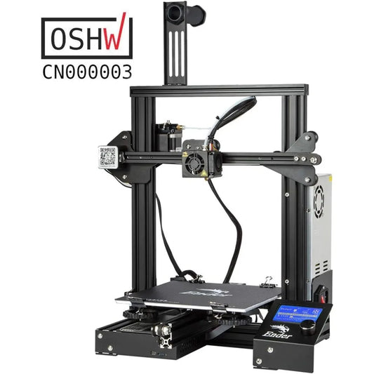 3 3D Printer Fully Open Source with Resume Printing Function DIY 3D Printers Printing Size 8.66x8.66x9.84 inch