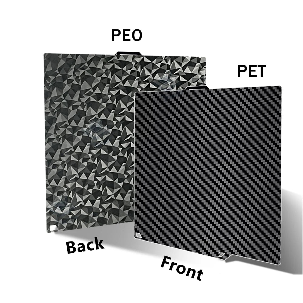 260x271 Build Plate for Elegoo Centauri Carbon Plate Smooth PEF Sheet PEO PET for Centauri Carbon 3D Printer Heatbed Build Plate