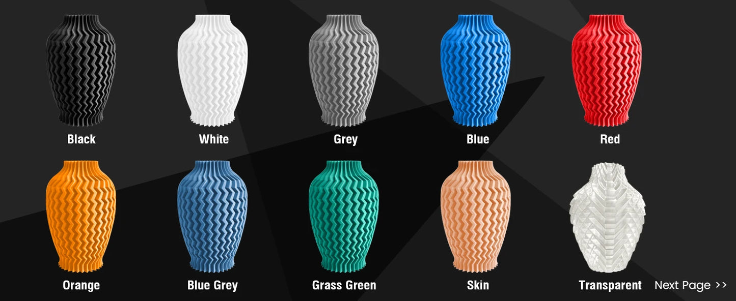 SUNLU 5KG 3D Filament PLA/PLA PLUS/PETG/ABS Filamnet 1.75mm 5Roll 1KG Neatly Wound 3D Printer Filament for 3D Printer