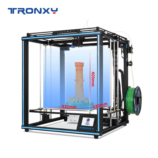 2023 Tronxy 3D Printer X5SA 24V DIY Kits With Build Size 330*330*400mm Auto leveling 3D Print