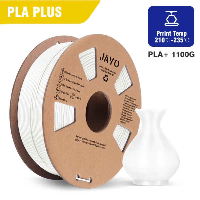 JAYO PLA/PETG/SILK/PLA Meta Filament 1Roll 3D Printer Filament 1.75mm 3d Filament PLA Printing Materials for 3D Printer&3D Pen