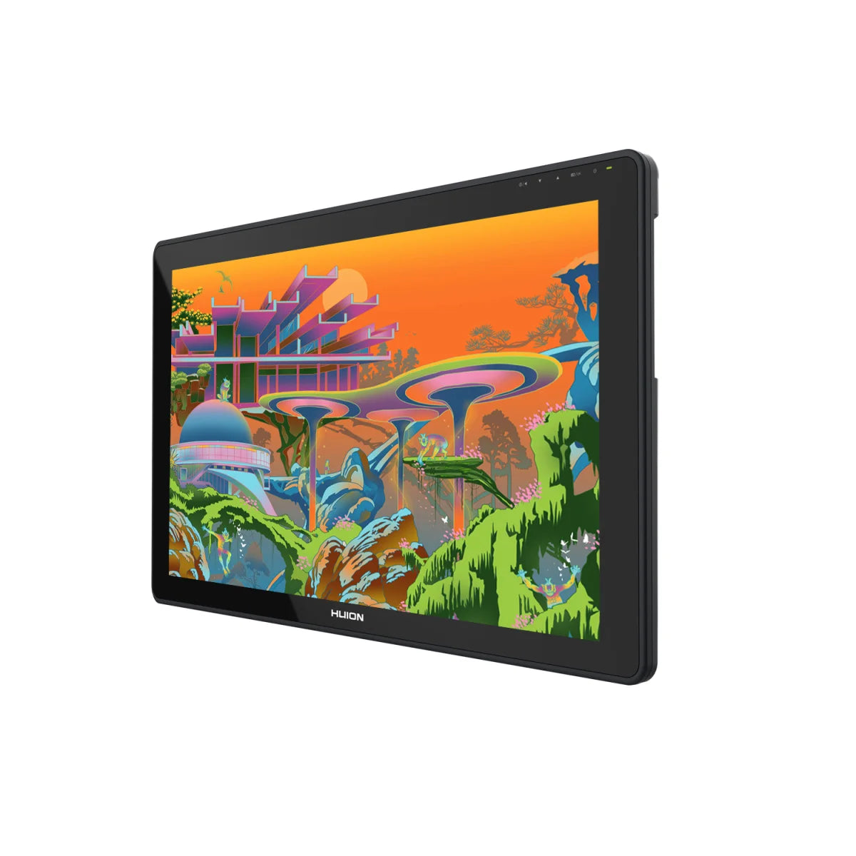 21.5 Inches HUION Kamvas 22 Graphic Pen Tablet Monitor Pen Display Anti-glare Screen 120%s RGB Windows Mac And Android Device