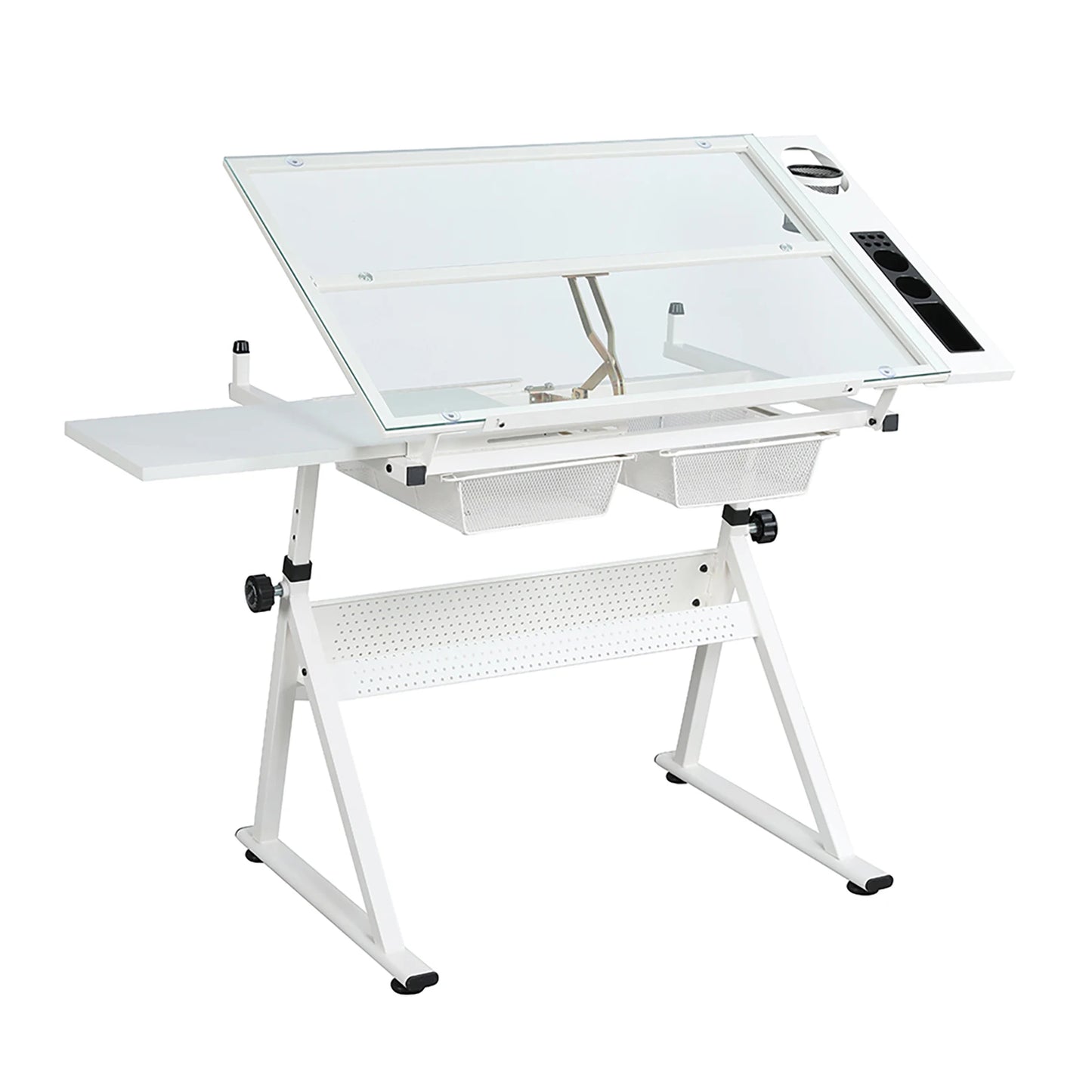 Drafting Printing Table Drawing Desk With Chair Printing Table For Reading Writing Painting Versatile Art Craft Work Station