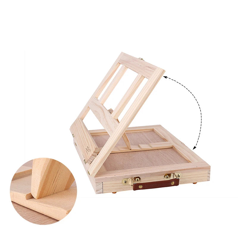 Portable Creative Wooden Easel Painting Easel for Artist