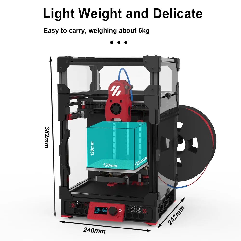 FYSETC Voron 0.2 R1 V1.1 Pro Corexy 3d Printer Upgraded Kit with Catalyst Kit V2.0 and M36 Motherboard Sailfish High flow Hotend