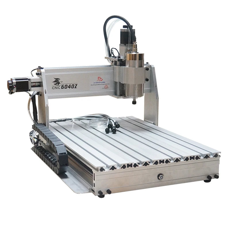 4 Axis CNC Router 6040 3040 8060 USB Port Milling Engraving Machine with Limit Switch for DIY Wood PCB PVC Acrylic Metal Carving