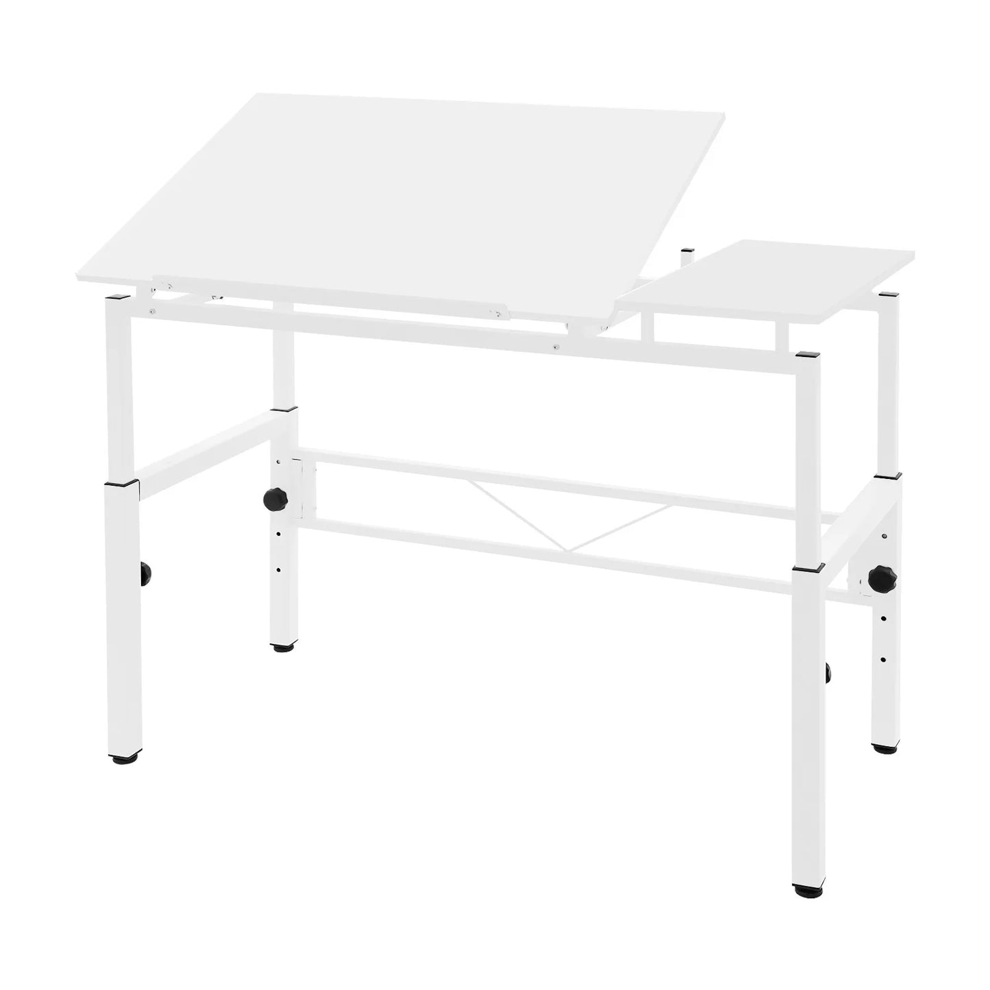 120x60cm Adjustable Drawing Table, 0-30° Tilt & Height Adjustable Drafting Desk for Artists and Designers