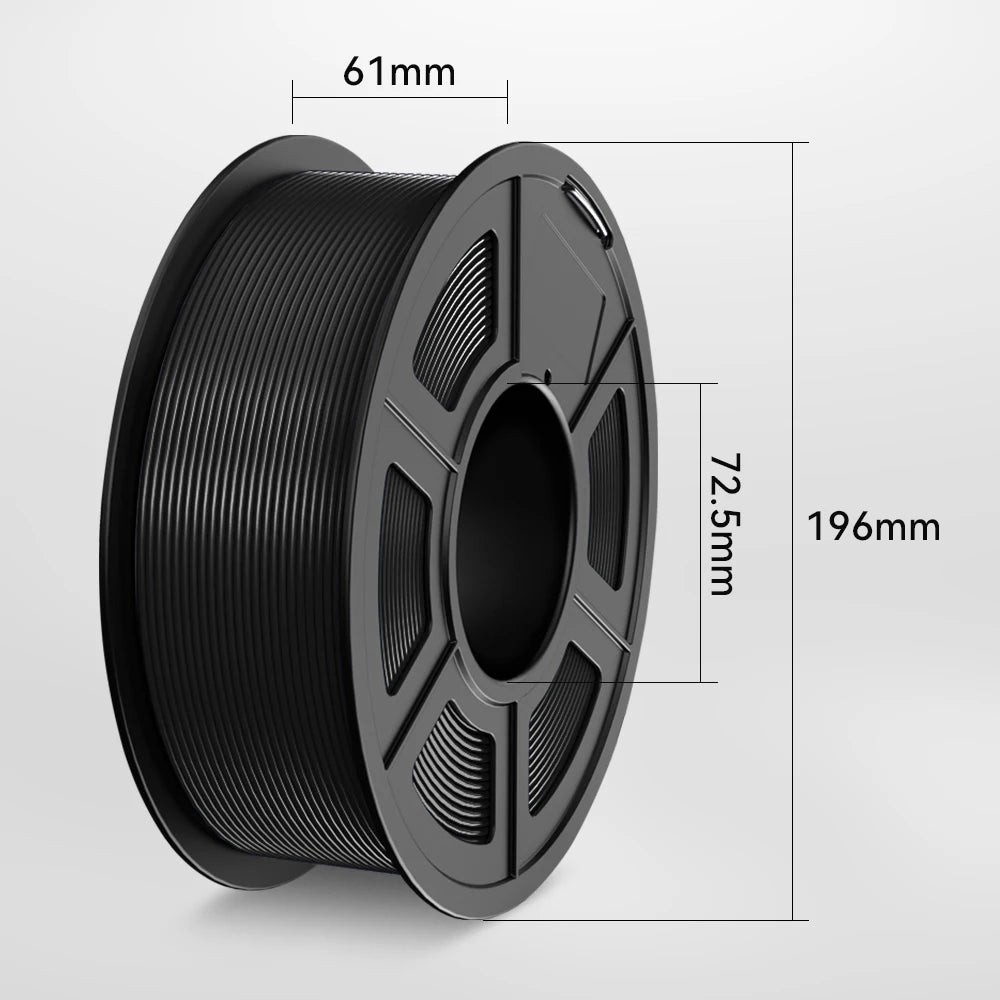 TECBEARS 1Roll pla plus 3D filament Printer 1.75mm ±0.02mm Environmentally friendly, smooth and bubble-freefilament FDM DIY Gift