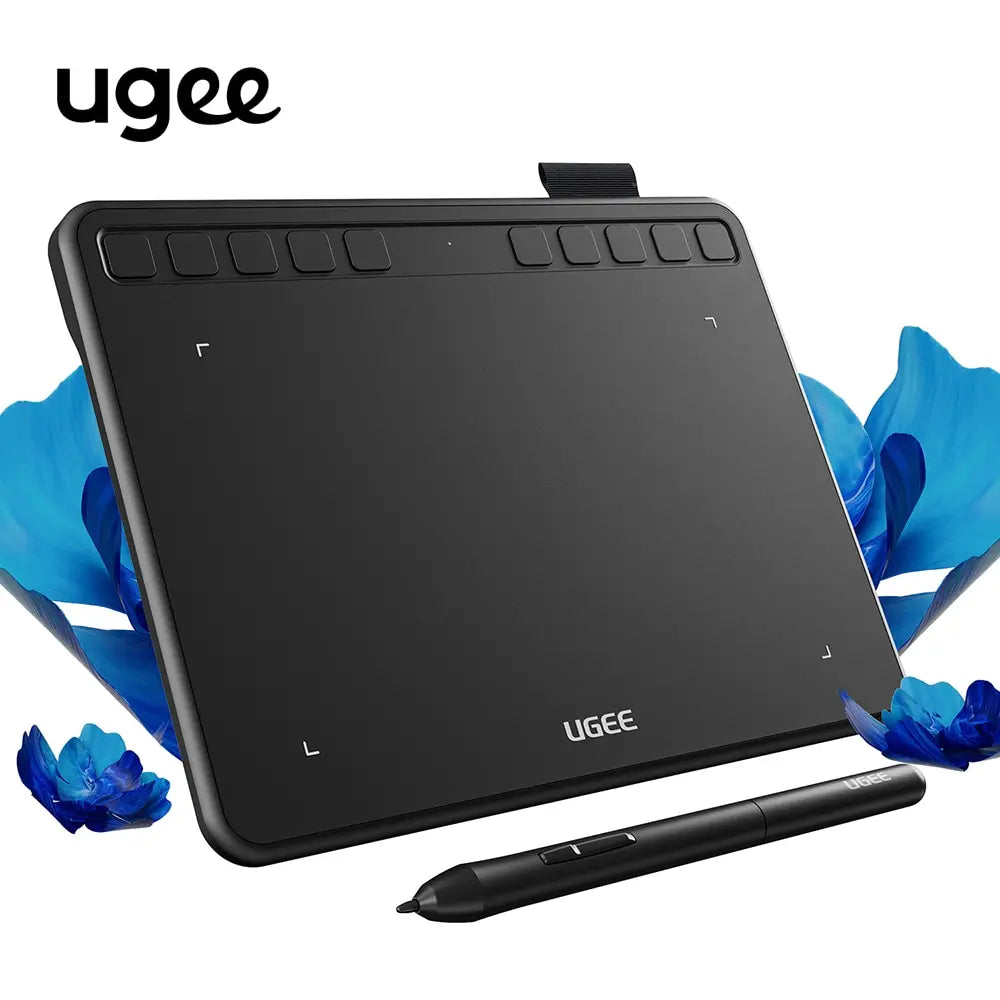 6-Inch UGEE S640 Drawing Tablets Digital Pen Pad Writing/Drawing Board 8192 Stylus for Android, Windows, Mac and Laptop