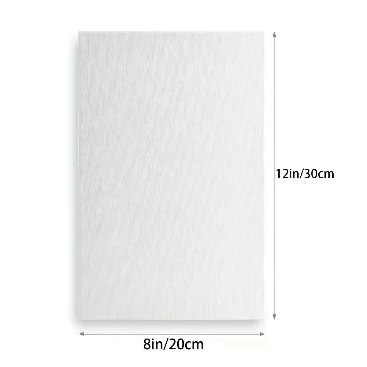 4pcs Paint Flat Canvases for Painting, 8 X 12 Inches, Acid Free Canvases, For Adults and Teens, White Blank