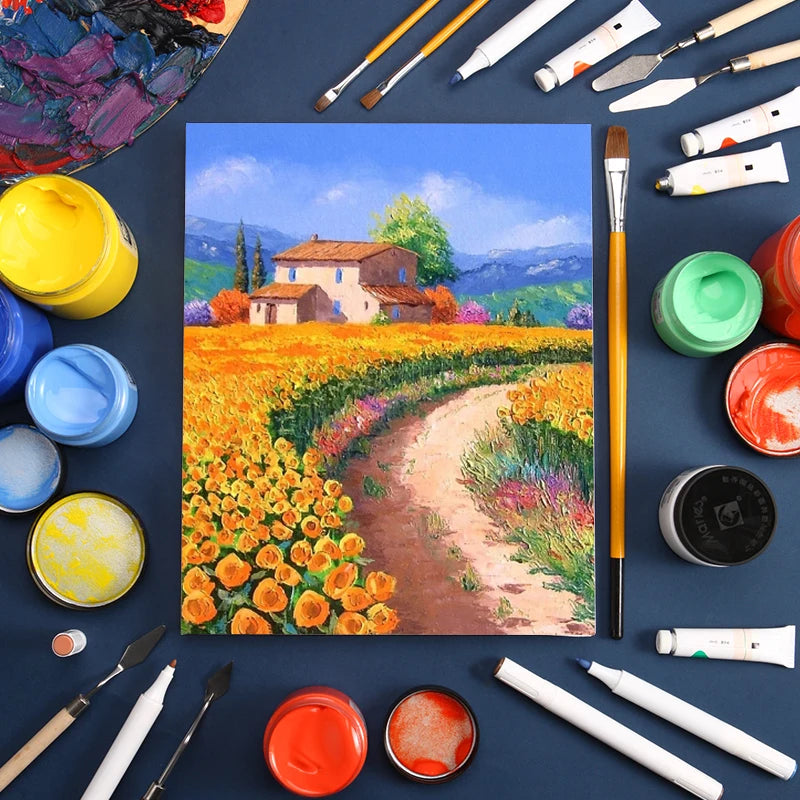 3 Pack Canvas Panels, Blank Board Panels for Acrylic, Oil, Watercolor, Tempera Painting,  Primed Acid-Free for Students, Adults