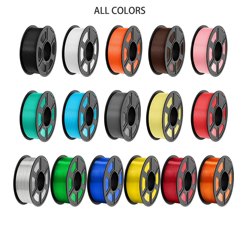 JAYO PLA PLUS 5Rolls 5.5KG 3D Filament 1.75mm  Colorful Printer Filaments For FDM 3D Printer Materials DIY Gift Good Toughness