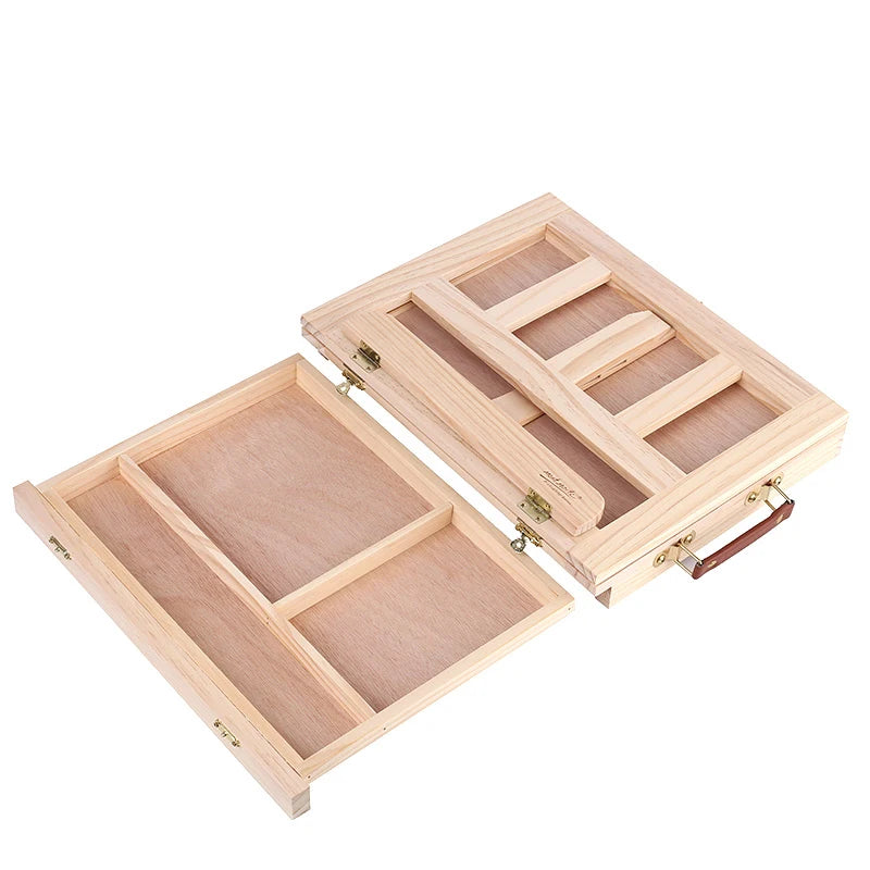 Portable Creative Wooden Easel Painting Easel for Artist