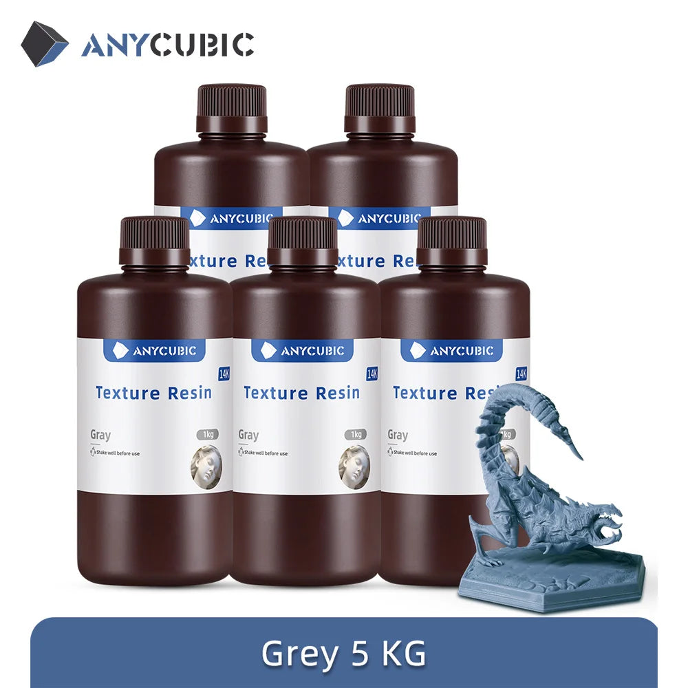 ANYCUBIC Texture Resin 14K high-precision 405nm UV Resin For Photon 3D Printer UV Photopolymer Resin
