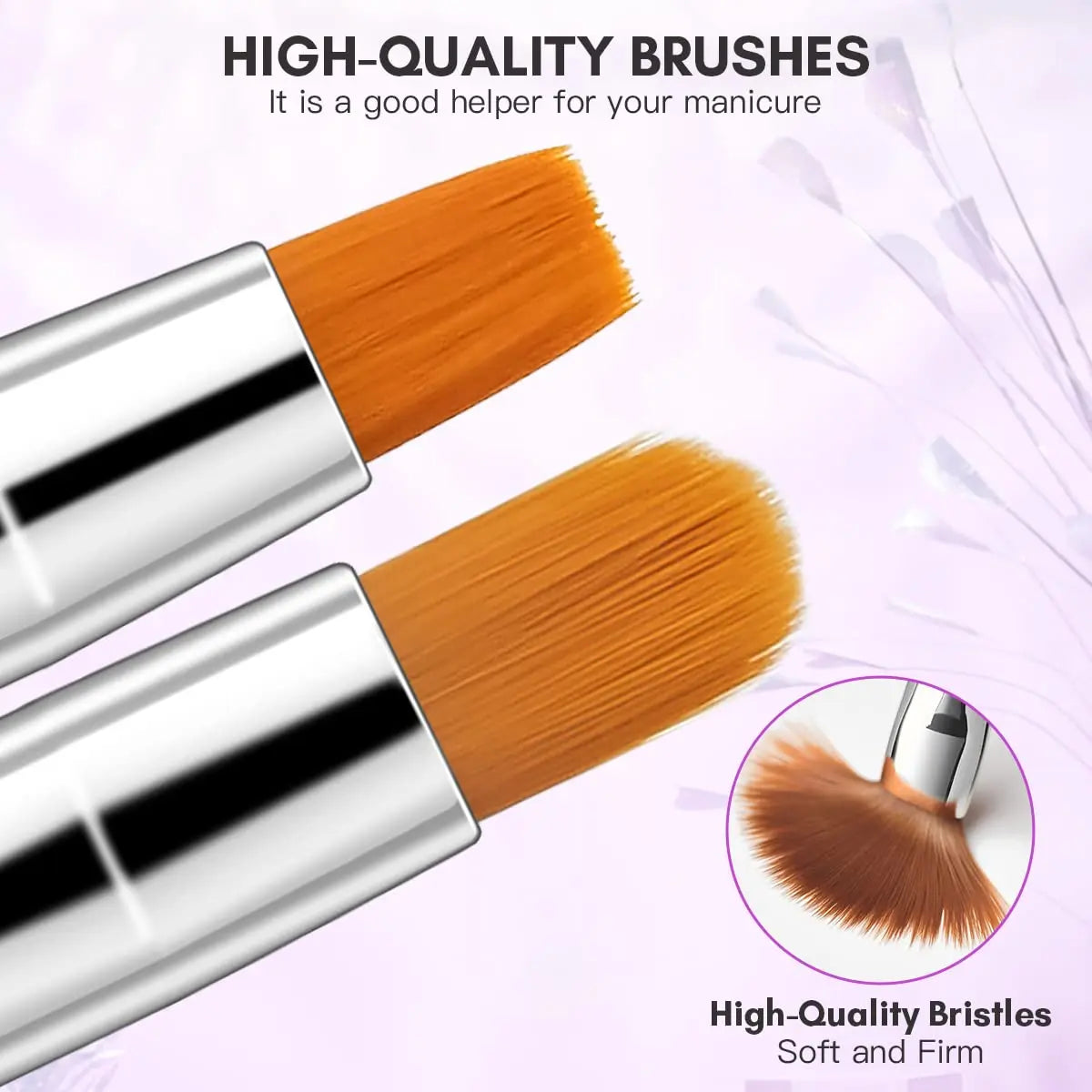 7Pcs Multifunctional Nail Art Brush Set