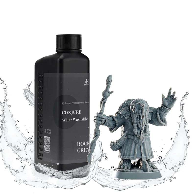 Conjure Water Washable Resin For 3D Printer LCD UV Resin Like ABS Photopolymer Resin For Anycubic/Elegoo Printer
