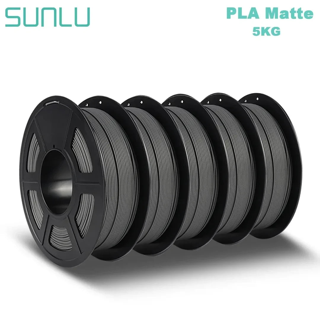 SUNLU PETG/PLA/PLA+/PLA Matte/PLA Meta 3D Printer Filament 5KG 1.75mm Neatly Wound Vacuum Packing 3D Printing Material Fast Ship