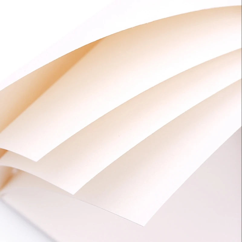 A4 Sketchbook 60 Sheets/120 Pages 297x210mm Thickened Paper Not Easy To Penetrate Ink for Sketch Watercolor Crayon Marker Pen