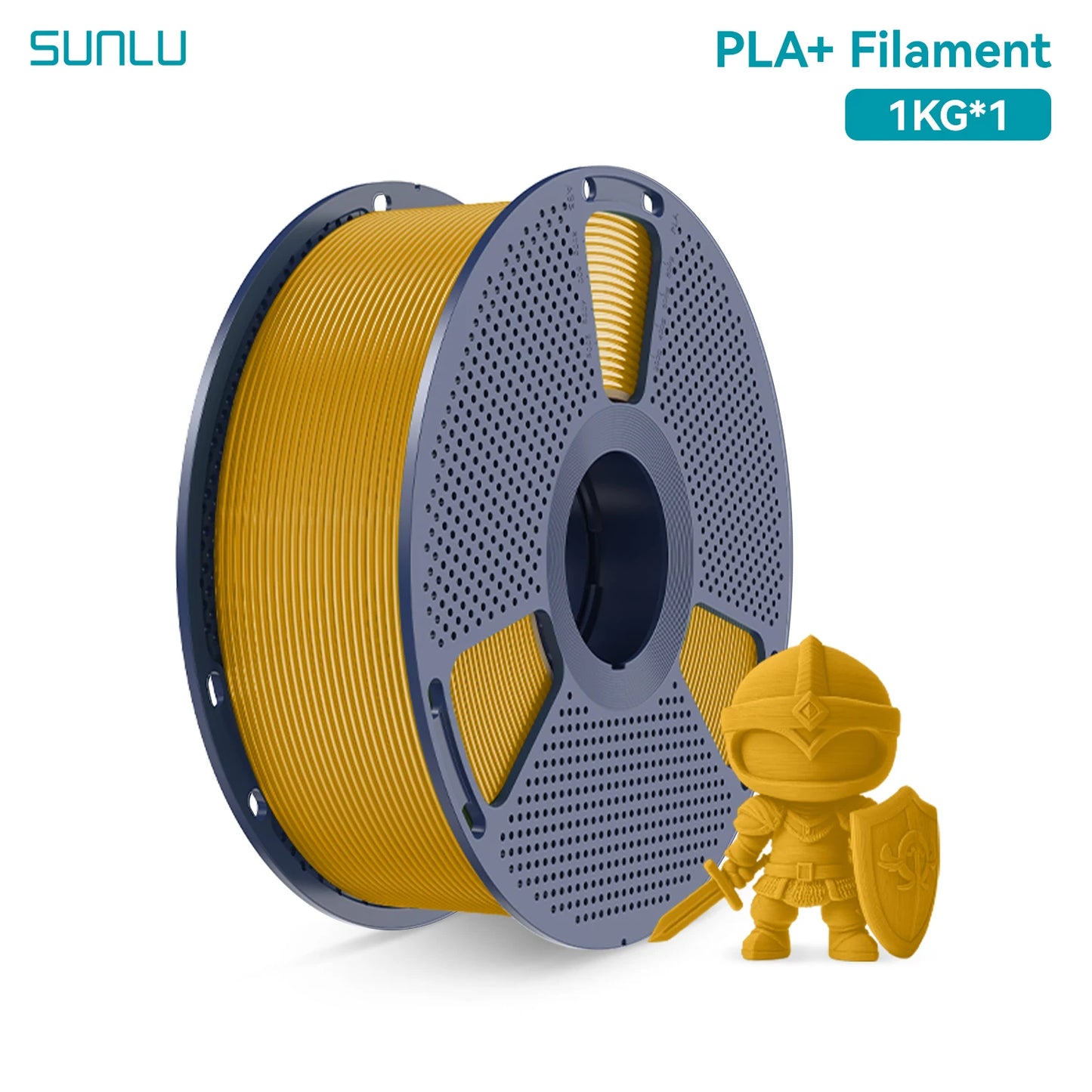 SUNLU PLA PLUS 1KG PLA+ 3D Printer Filament 1.75mm High transparency Tolerance+/-0.02mm Colorful Neatly Wound 300MM/S