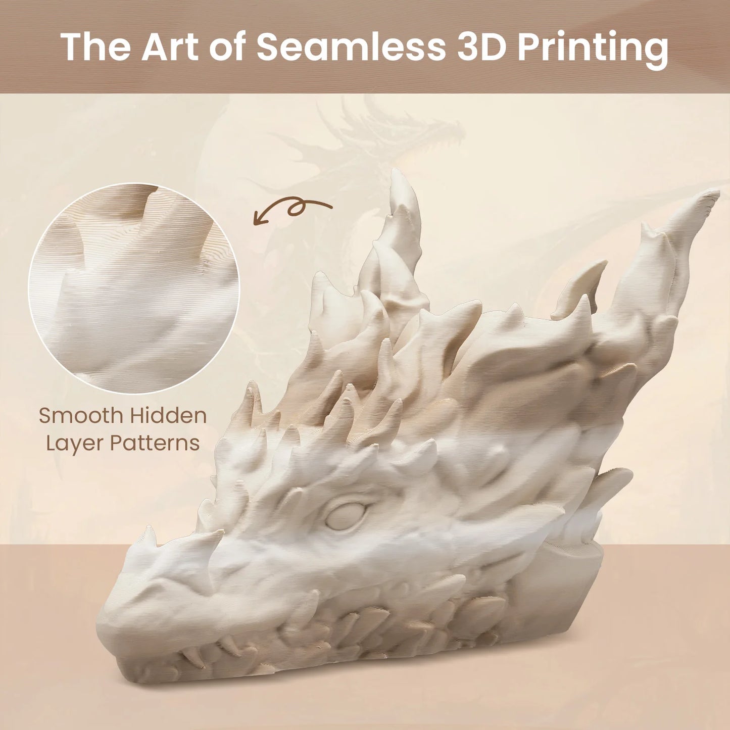 ERYONE High Speed Matte Gradient Rainbow 3D Printer PLA Filament 1.75 +/- 0.03mm, Matte Multicolor Filament PLA 1KG 2.2LBS Spool