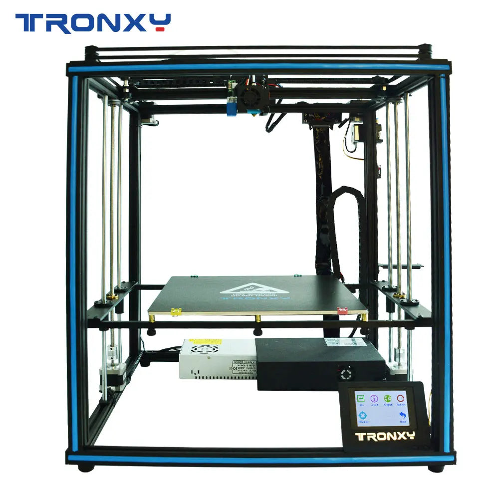 Tronxy X5SA FDM 3D Printer Kit - Large Silent Auto Leveling Closed Frame CoreXY Structure Direct Extruder