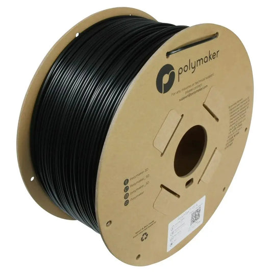Polymax Tough PLA 3D Printer Filament 2.85mm 3kg Black, PolyMax 3D Printing PLA Filament Black, Tougher Than PLA 3D Filament, Hi