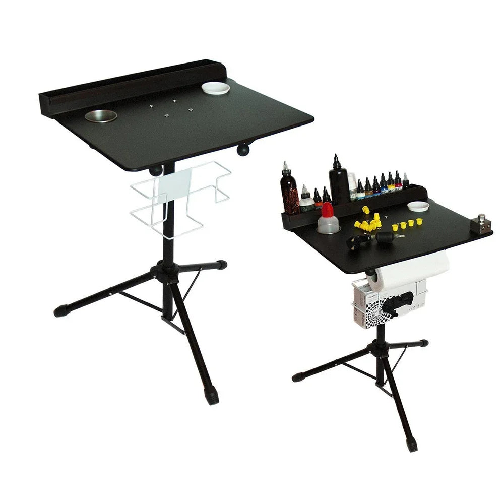 Workstation Tray Shop Adjustable Furniture Collapsible Equipment Portable Desk Workbench Tattoo