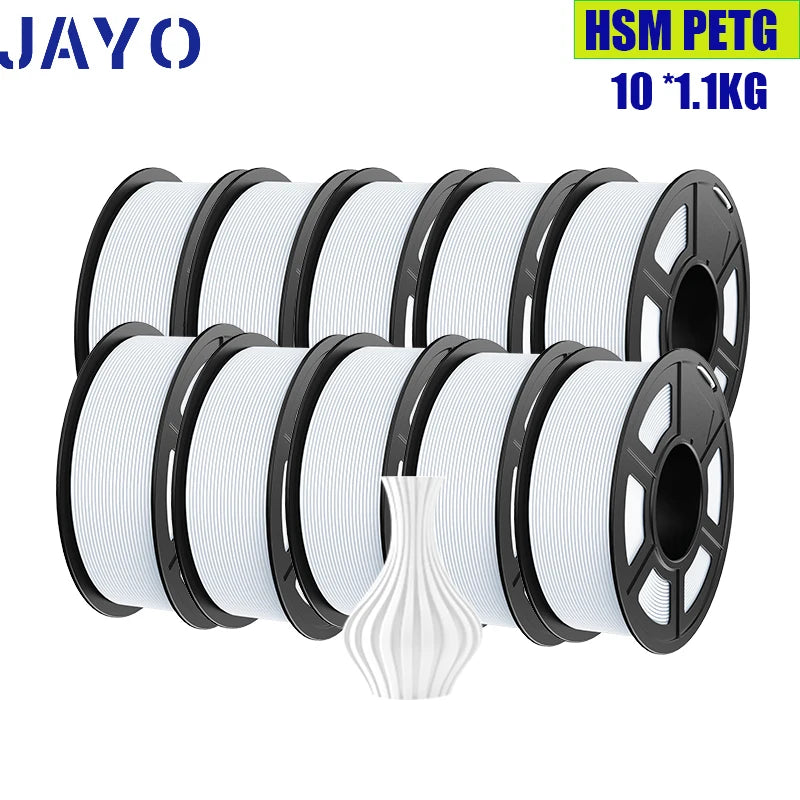 JAYO pla plus PETG high-speed matte PETG APLA 10Rolls  filament 175mm no bubbles smooth multiple colors optional